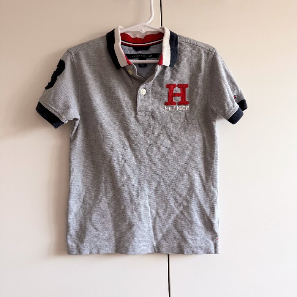 Tommy Hilfiger Boys' Short Sleeve Premium Pique Polo Shirt Size 4T